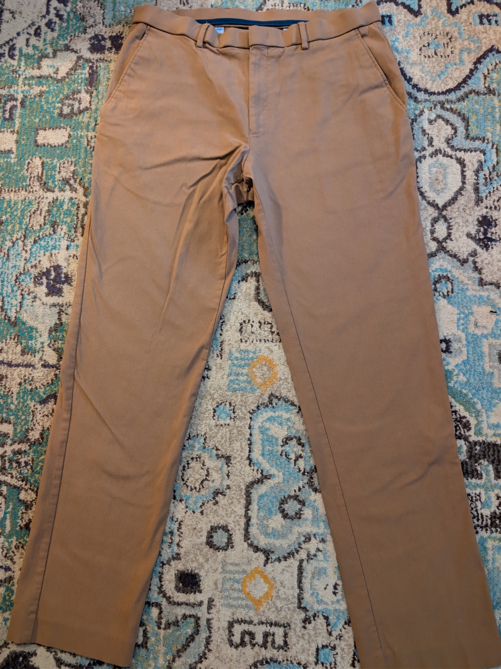 Men's Straight Fit Chino Pants - Tan
